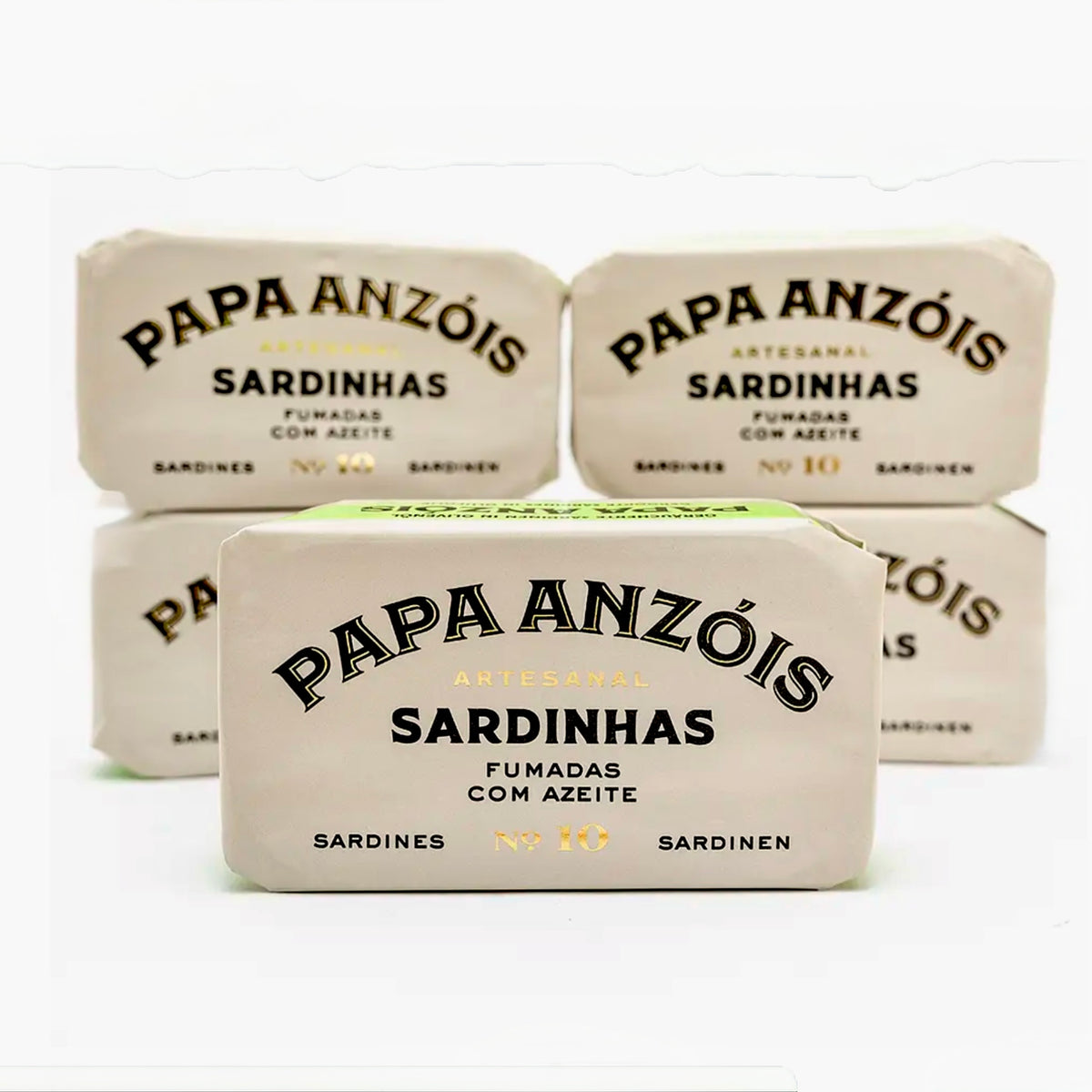 Echte geräucherte Sardinen in extra nativem Olivenöl | Papa Anzóis