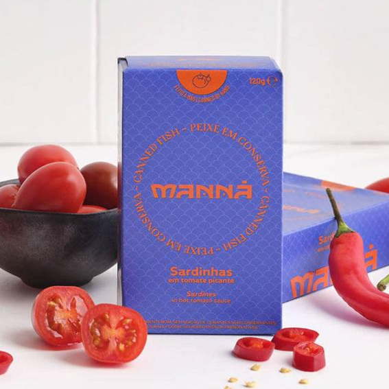 Sardinen in würziger Tomatensauce | Manná