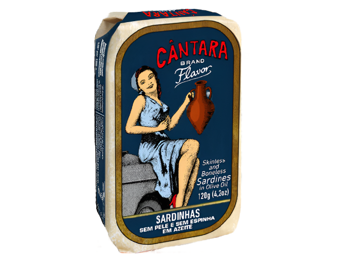 Sardinen in Olivenöl, ohne Haut und Gräten | Cantara VINTAGE