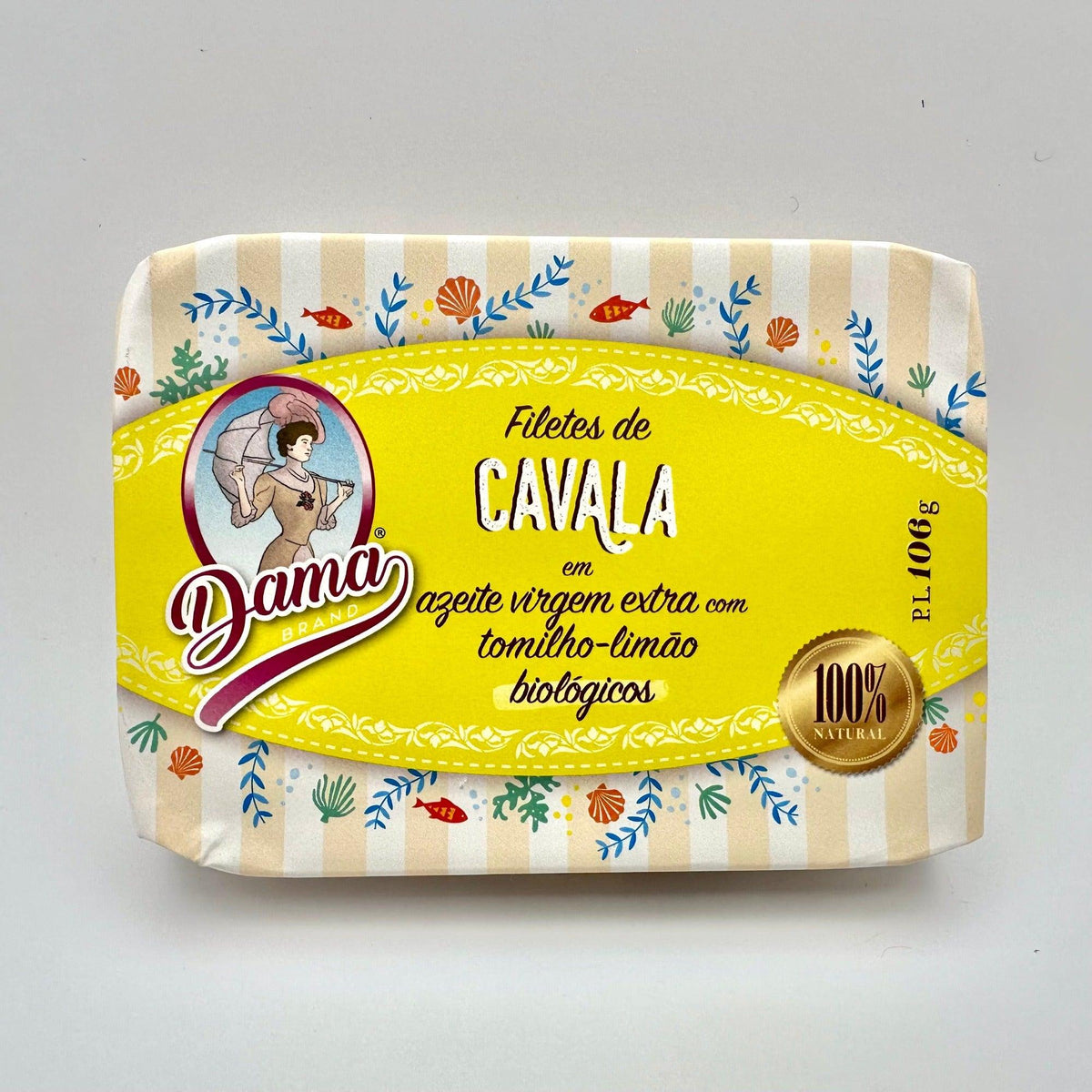 Makrelenfilet in Bio-Olivenöl extra vergine mit Zitrusthymian (BIO) | DAMA
