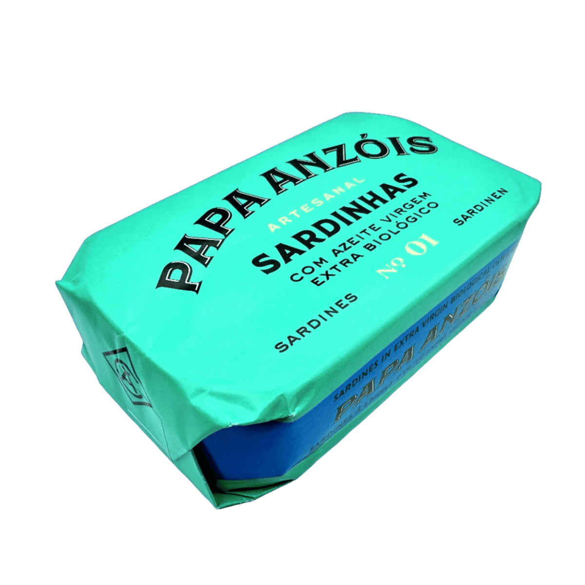 Sardinen in extra nativem Bio-Olivenöl extra vergine (BIO) | Papa Anzóis