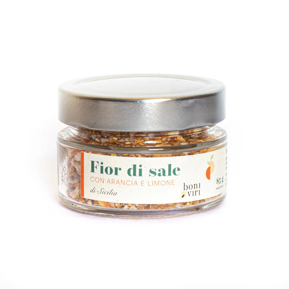 Orangen- und Zitronensalz vom Ätna 85 g | Italien | Boniviri
