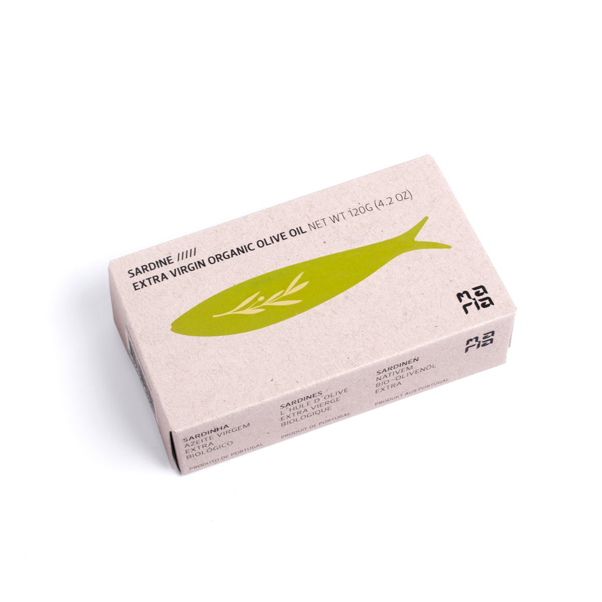 Sardinės ekologiškame pirmo spaudimo alyvuogių aliejuje (BIO) | Maria Organic