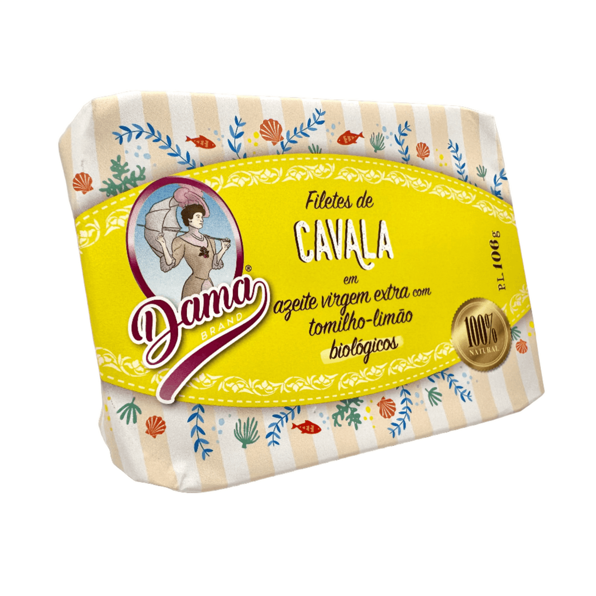 Makrelenfilet in Bio-Olivenöl extra vergine mit Zitrusthymian (BIO) | DAMA