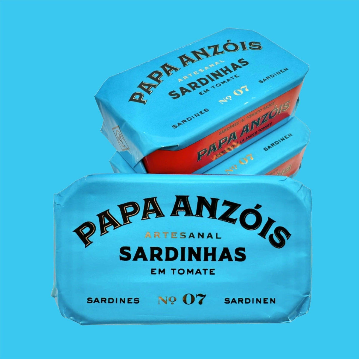 Sardinen in Tomatensauce mit nativem Olivenöl extra | Papa Anzóis